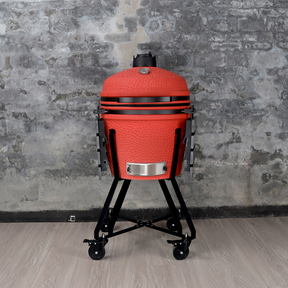 Best 21 & 22 inch Large Ceramic kamado charcoal egg bbq grill smoker Supplier