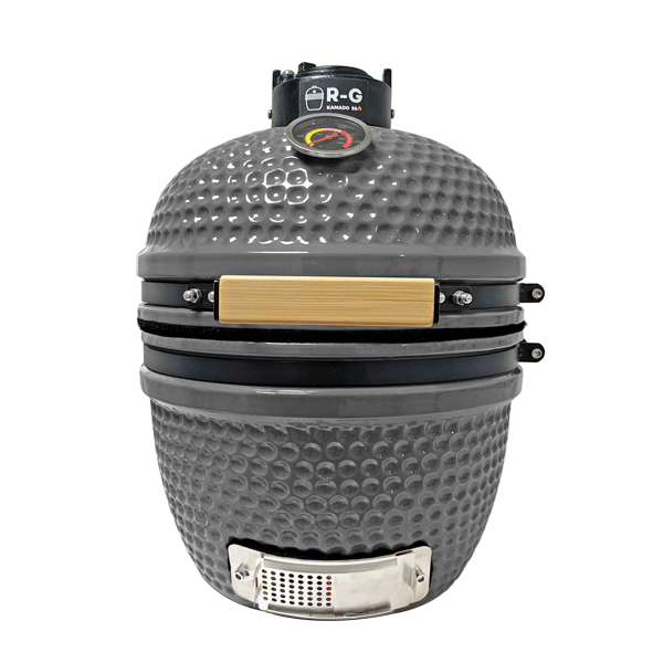 aldi lidl mini 13 inch gray grey ceramic kamado grill factory manufacturer supplier-3