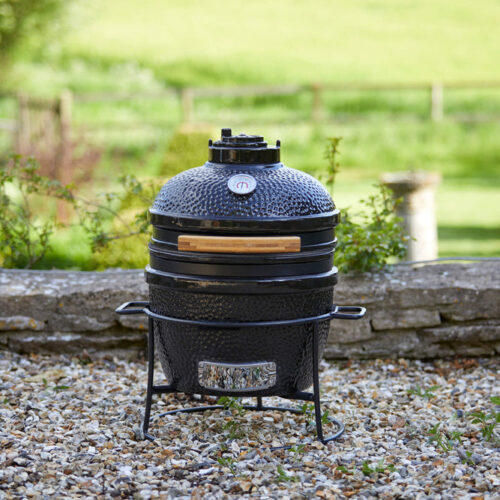 portable black Kamado bbq grill smoker supplier